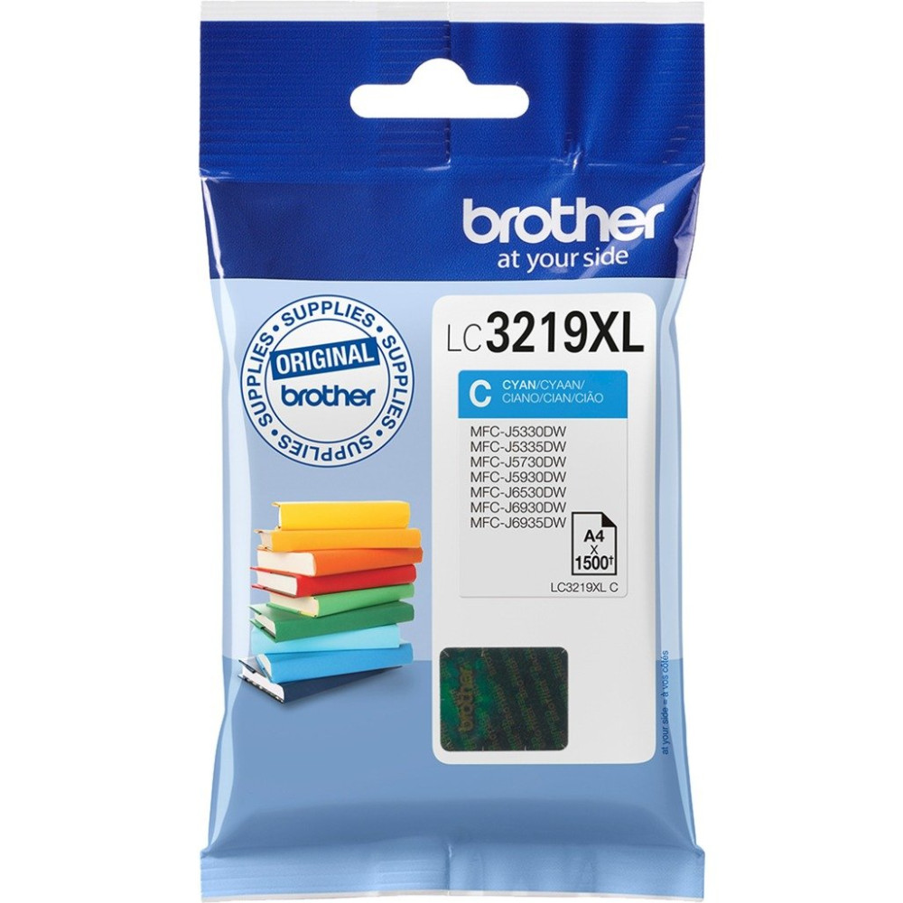 Brother LC3219XLC cartuccia d'inchiostro 1 pz Originale Resa elevata (XL) Ciano
