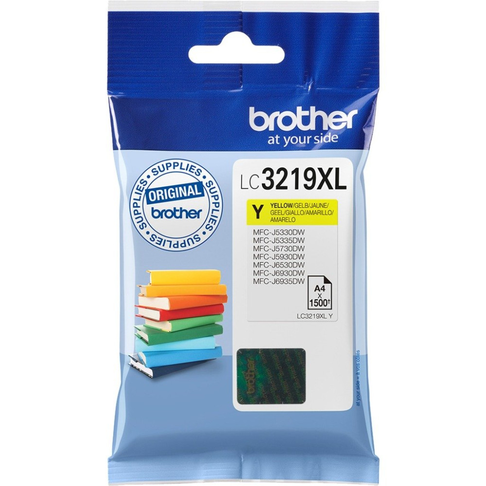 Brother LC3219XLY cartuccia d'inchiostro 1 pz Originale Giallo