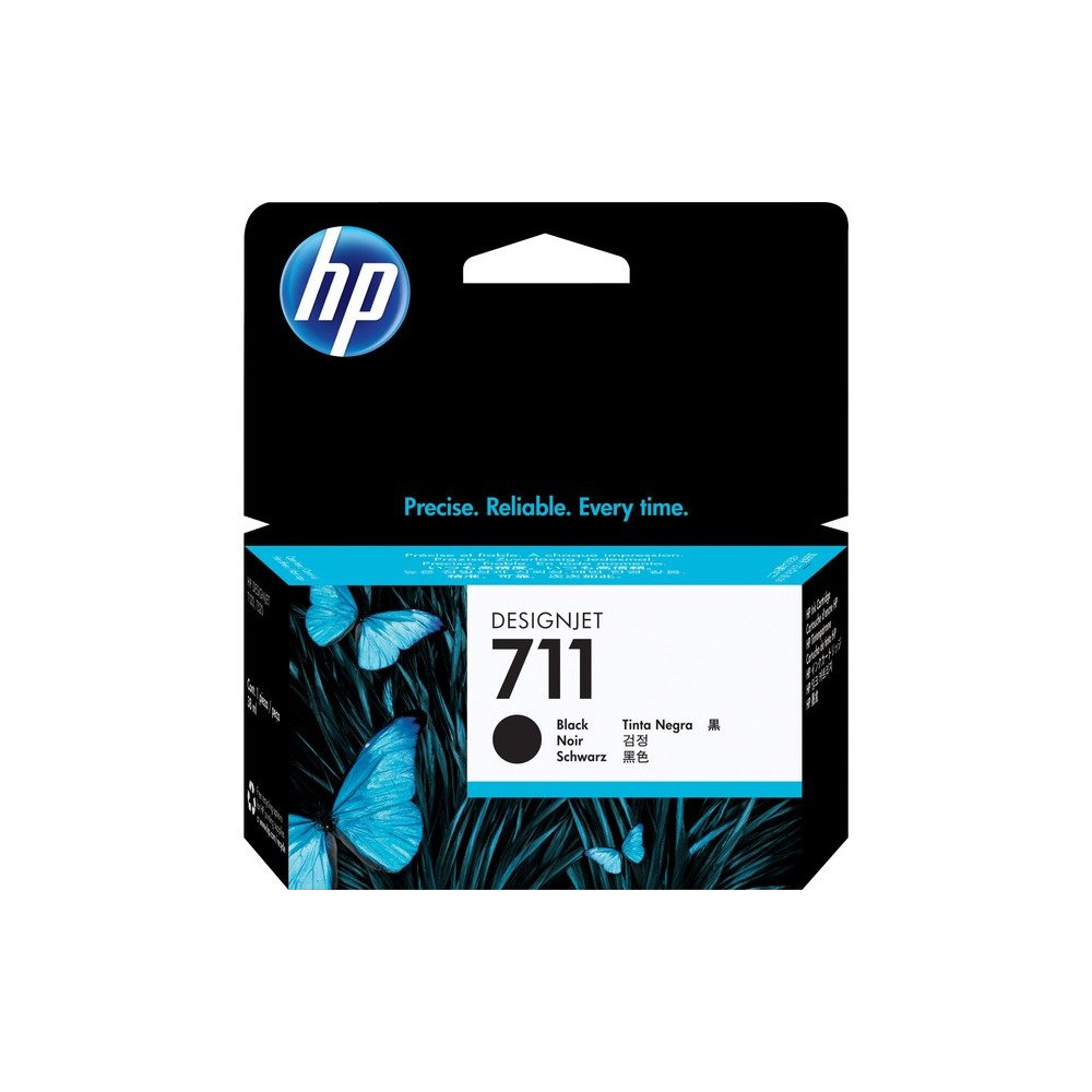 HP Cartuccia inchiostro nero DesignJet 711, 38 ml