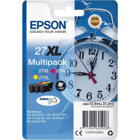 Epson Alarm clock Multipack Sveglia 3 colori Inchiostri DURABrite Ultra 27XL, Inchiostro