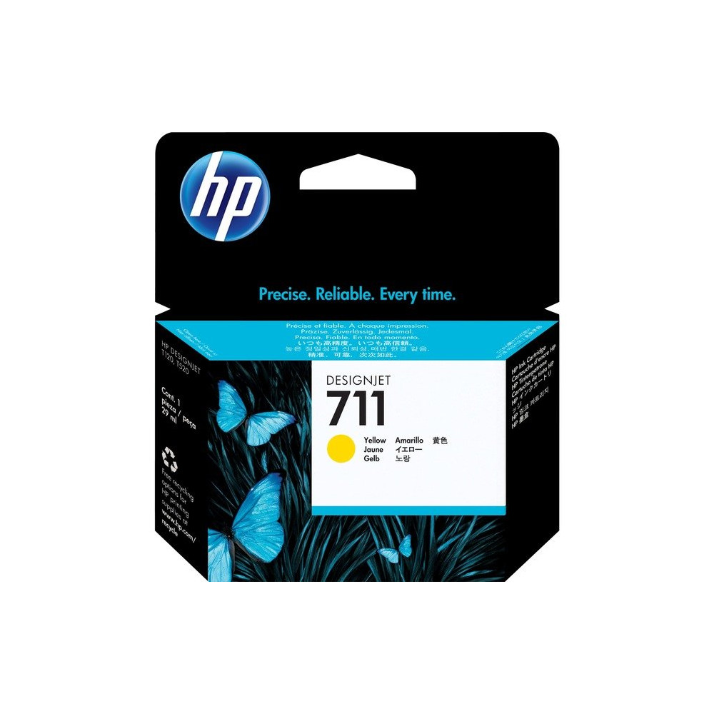 HP Cartuccia inchiostro giallo DesignJet 711, 29 ml