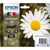 Epson Daisy Multipack Margherita 4 colori Inchiostri Claria Home 18, Inchiostro