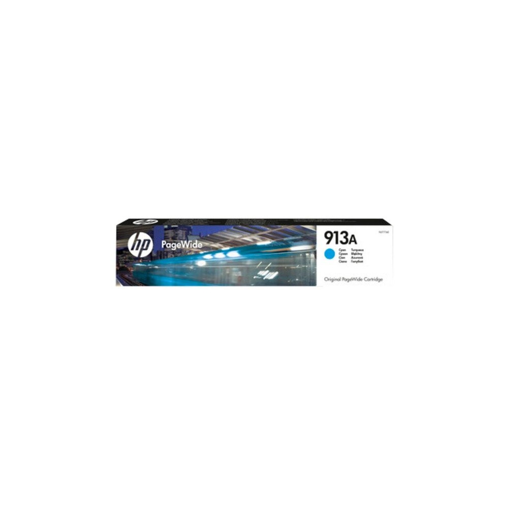 HP Cartuccia ciano originale 913A PageWide, Inchiostro