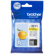 Brother LC3211Y cartuccia d'inchiostro 1 pz Originale Resa standard Giallo
