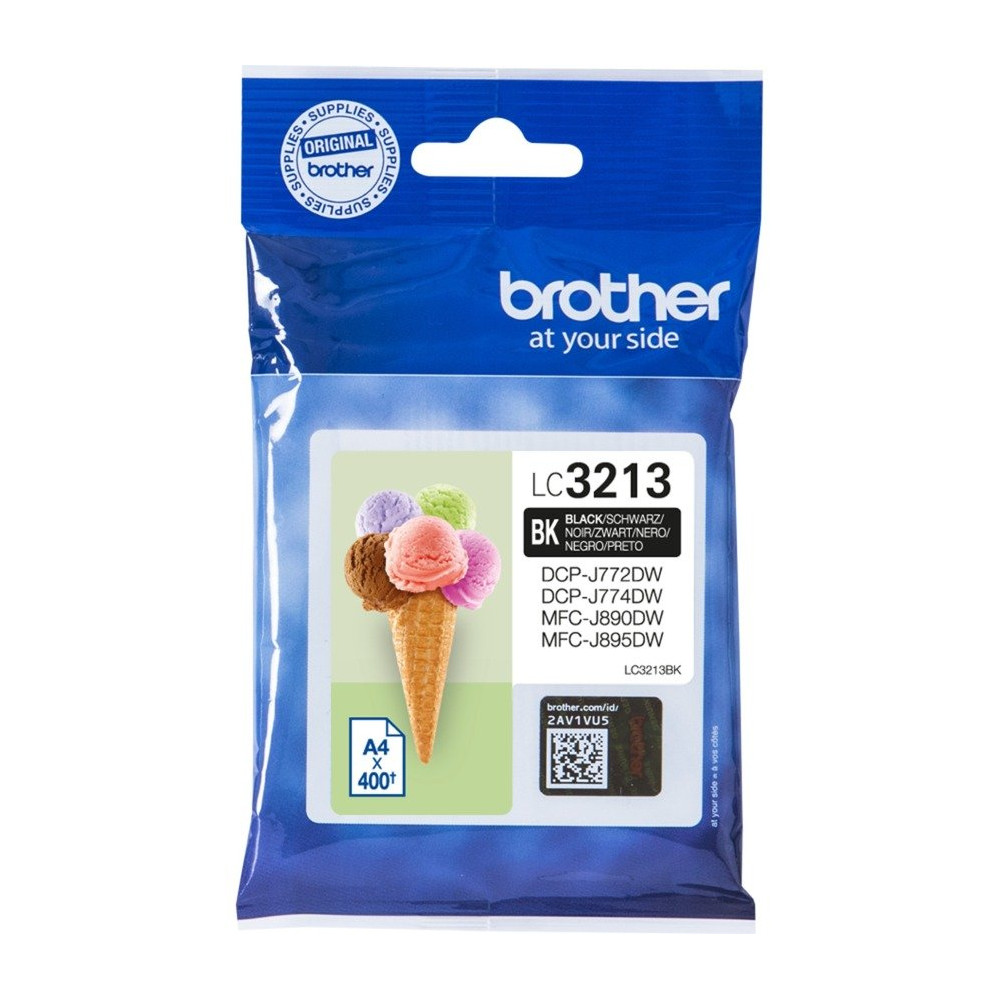 Brother LC3213BK cartuccia d'inchiostro 1 pz Originale Nero