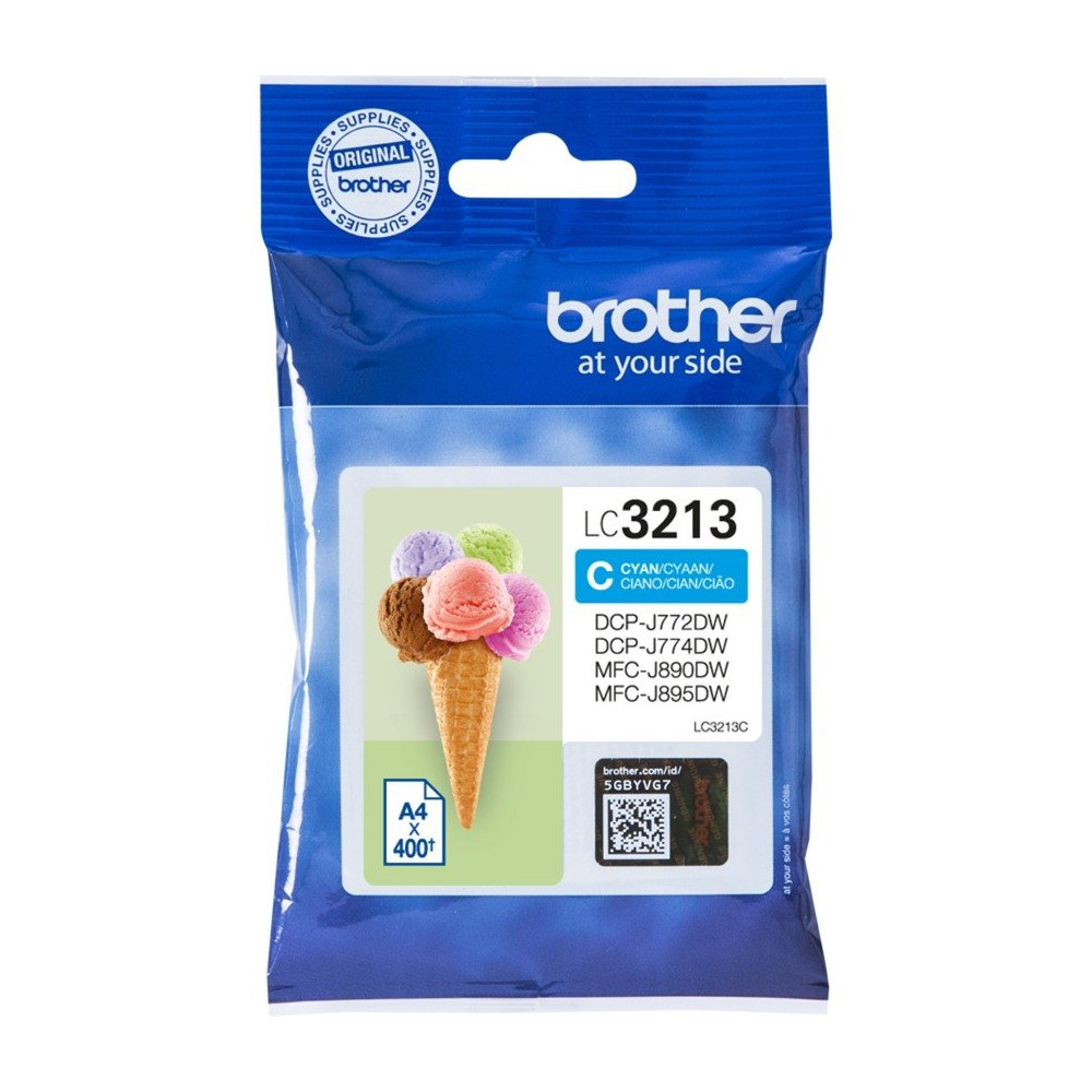 Brother LC3213C cartuccia d'inchiostro 1 pz Originale Resa elevata (XL) Ciano