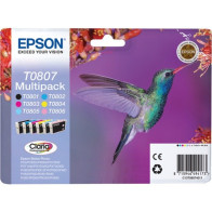 Epson Hummingbird Multipack a 6 colori, Inchiostro