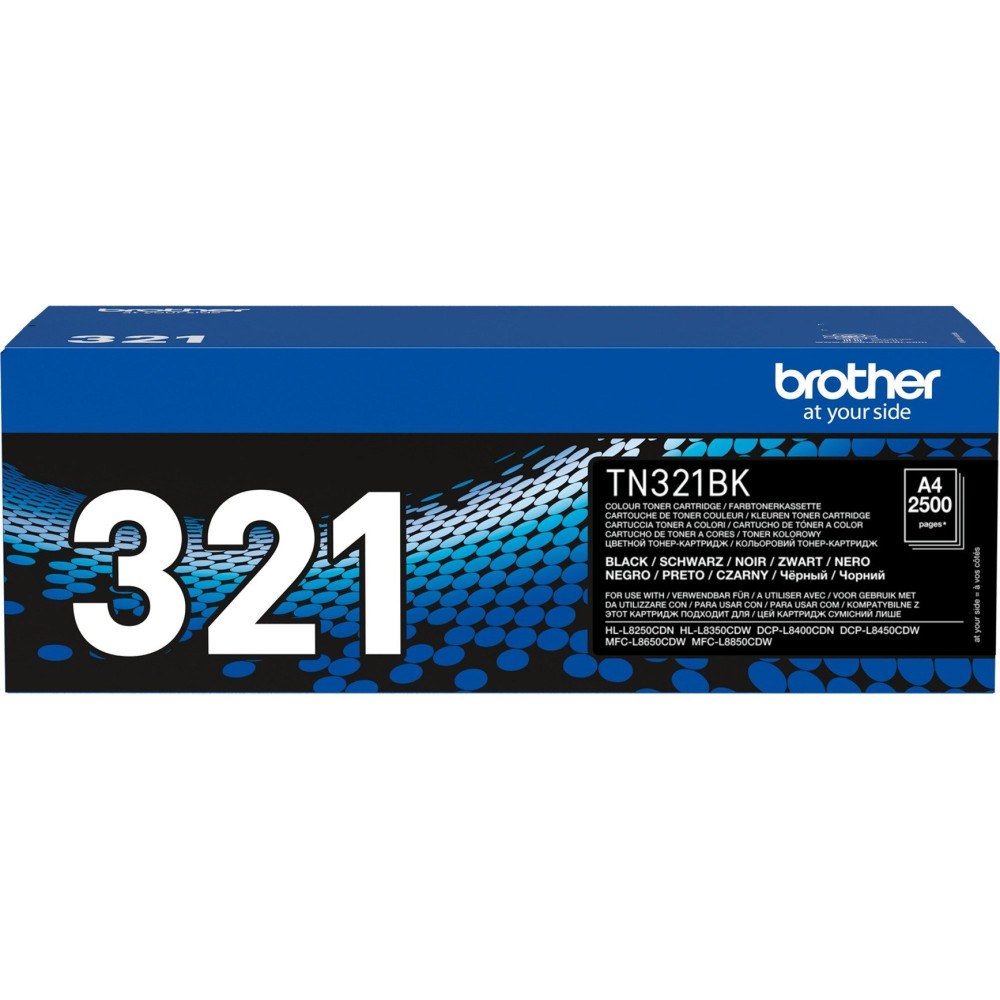 Brother TN-321BK cartuccia toner 1 pz Originale Nero