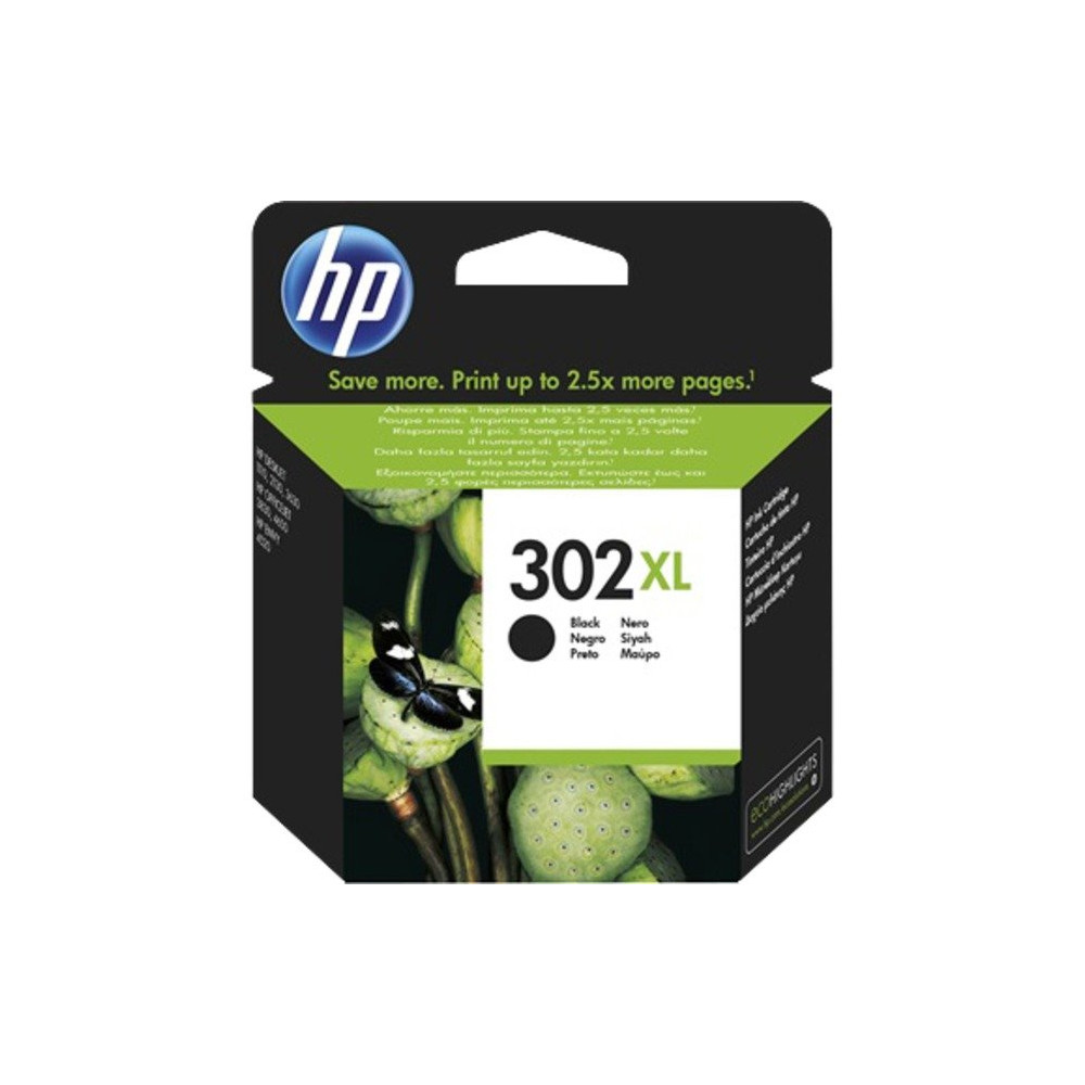 HP Cartuccia originale inchiostro nero ad alta capacità 302XL