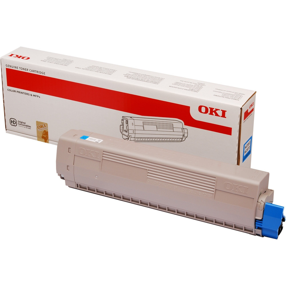 OKI 45862839 cartuccia toner 1 pz Originale Ciano