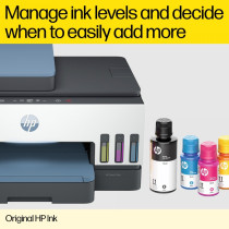 HP M0H54AE Bottiglia d'inchiostro ciano originale 1pz