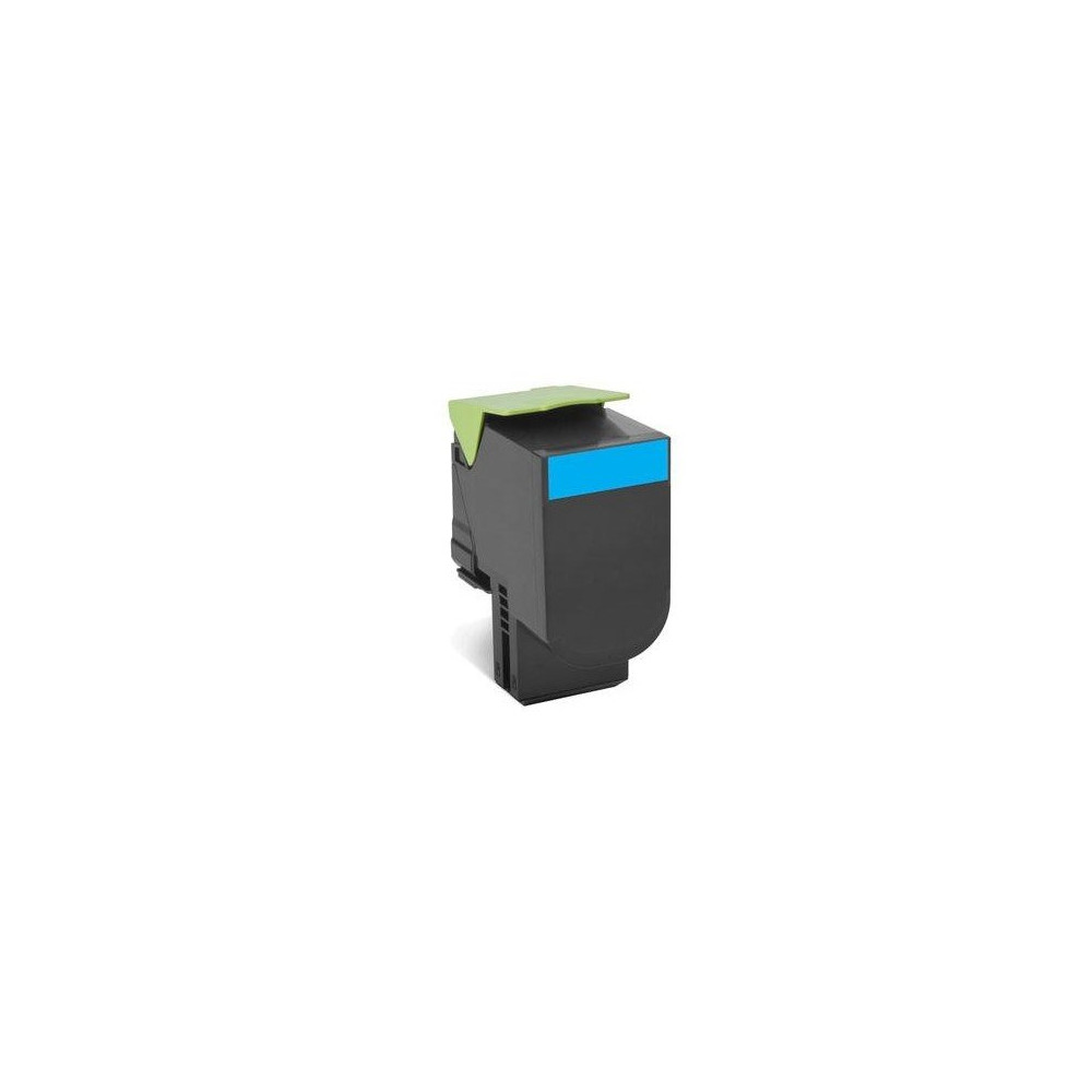 Toner Lexmark 80C2HC0 802HC Ciano