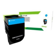 Lexmark Ciano - originale - cartuccia toner - per Lexmark CX410de