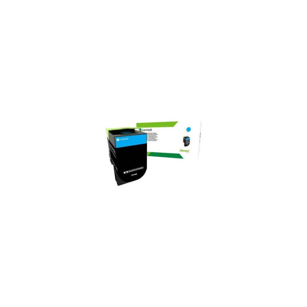 Lexmark Ciano - originale - cartuccia toner - per Lexmark CX410de