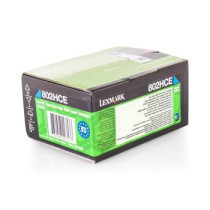 Lexmark Ciano - originale - cartuccia toner - per Lexmark CX410de