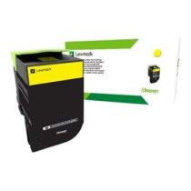 Lexmark Giallo - originale - cartuccia toner - per Lexmark CX410de