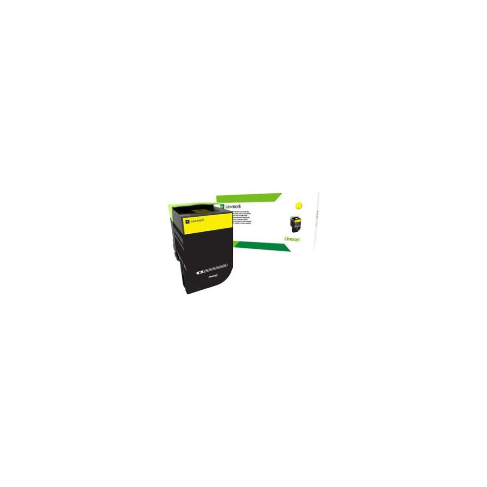 Lexmark Giallo - originale - cartuccia toner - per Lexmark CX410de