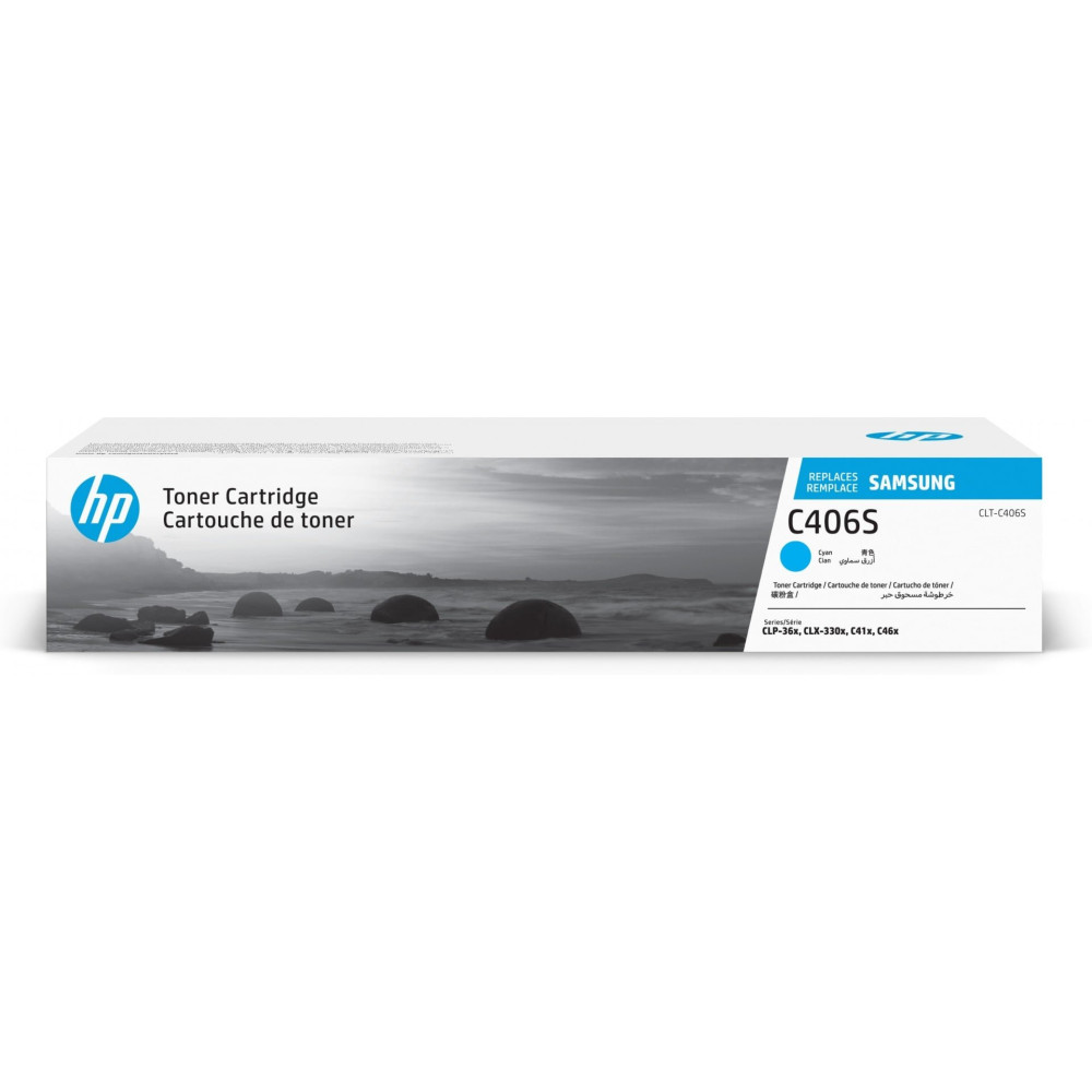 HP Cartuccia toner ciano CLT-C406S - 1000 pagine - Ciano - 1 pz
