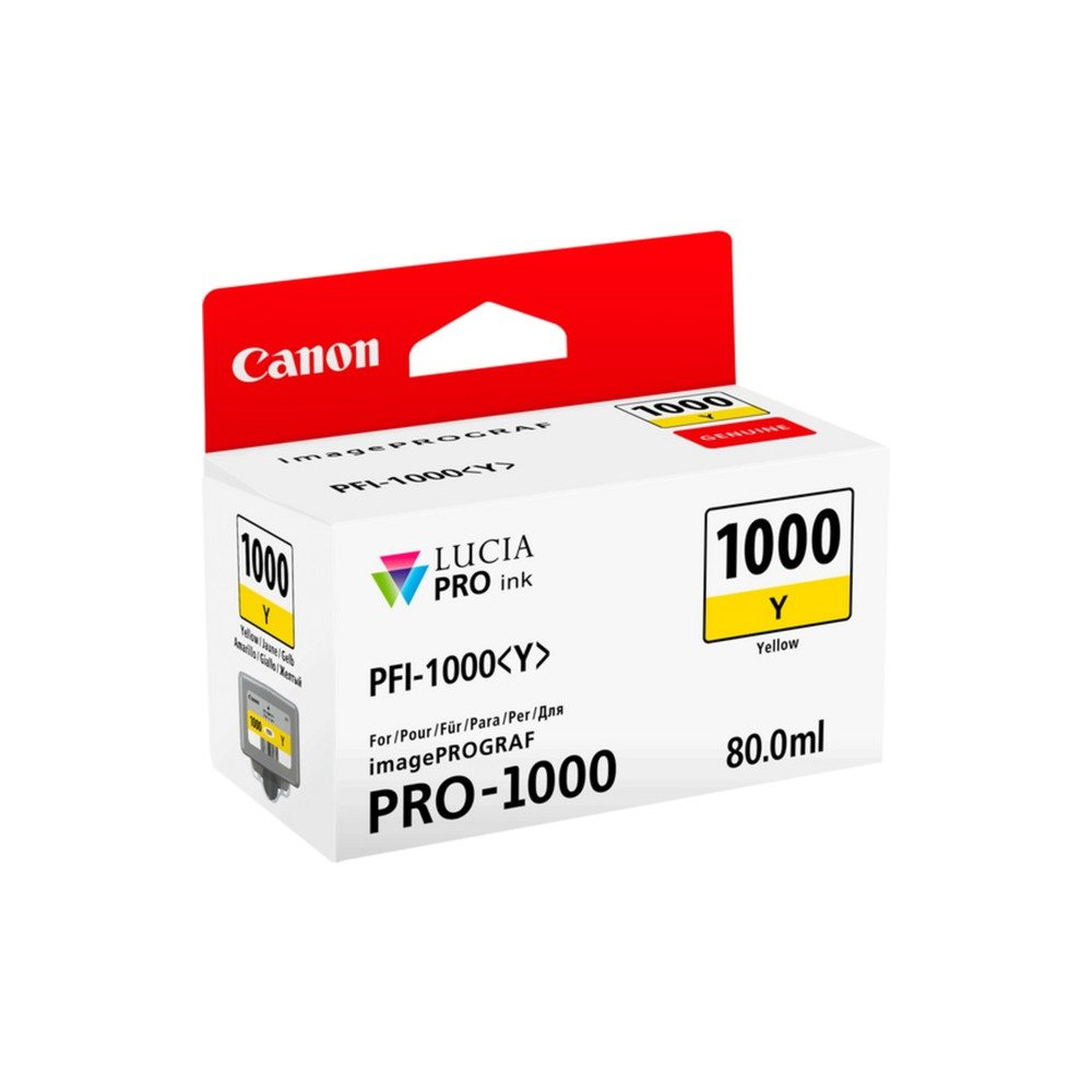 Canon Cartuccia d'inchiostro giallo PFI-1000Y