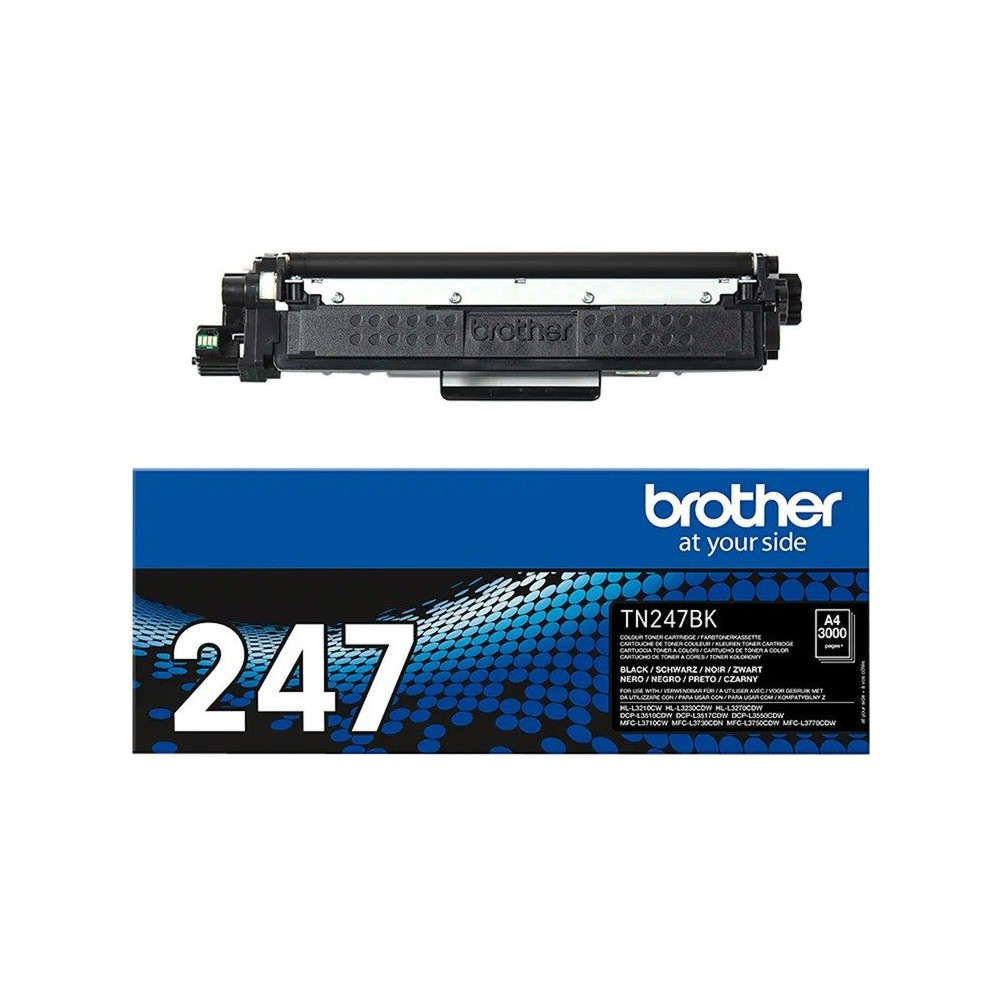 Brother TN-247BK cartuccia toner 1 pz Originale Nero