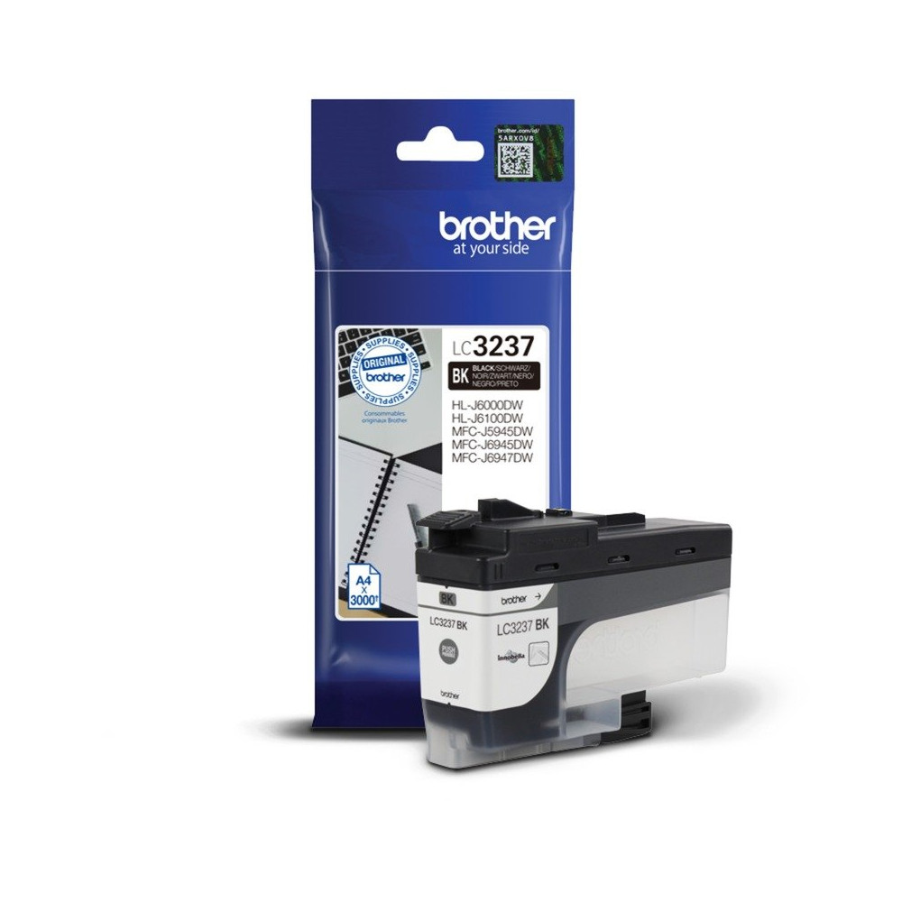 Brother LC3237BK cartuccia d'inchiostro 1 pz Originale Resa standard Nero