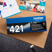 Brother TN-421BK cartuccia toner 1 pz Originale Nero