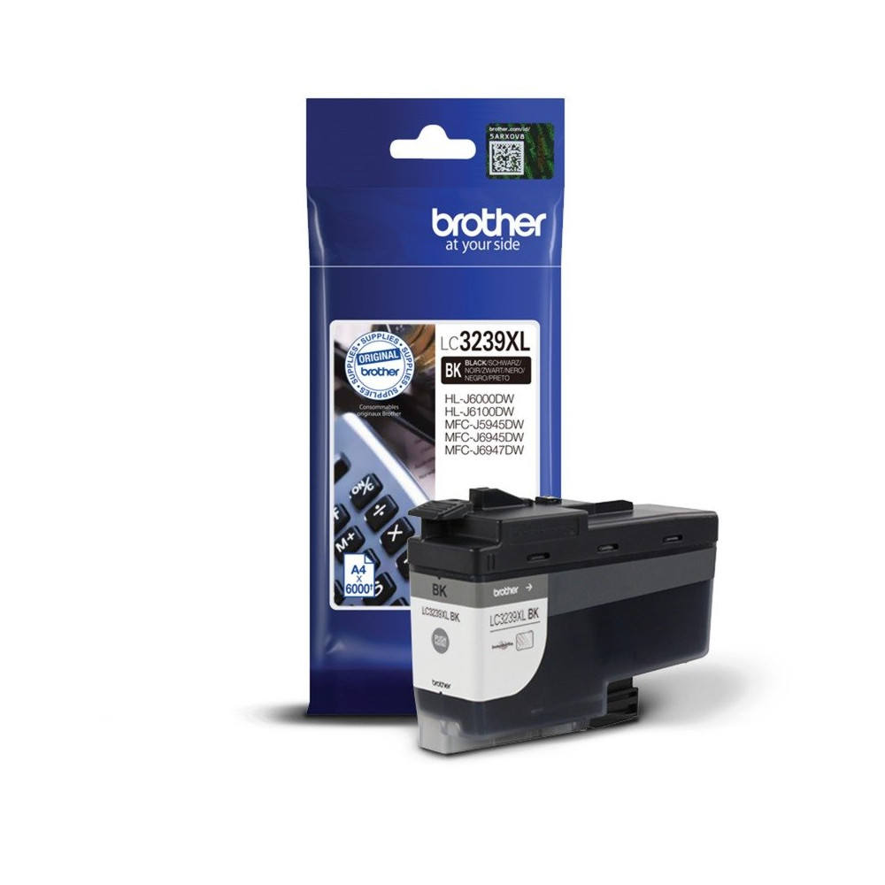 Brother LC-3239XLBK cartuccia d'inchiostro 1 pz Originale Resa elevata (XL) Nero