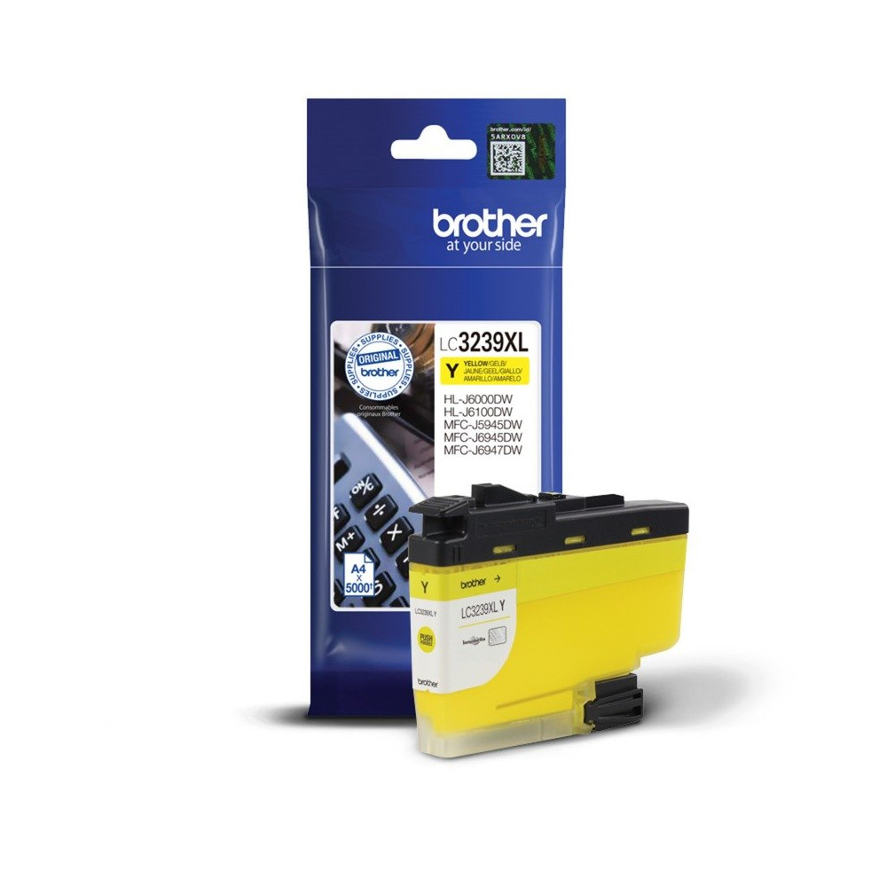 Brother LC-3239XLY cartuccia d'inchiostro 1 pz Originale Resa elevata (XL) Giallo