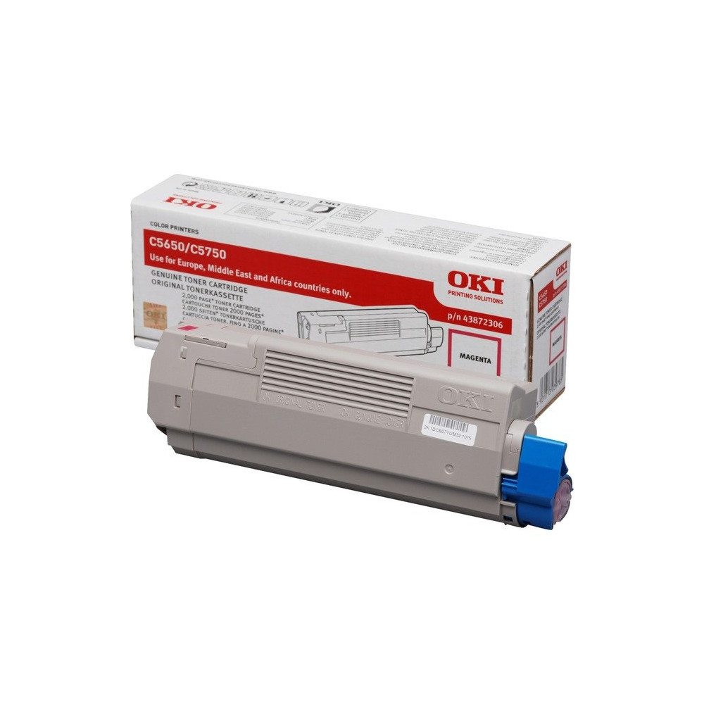 OKI 43872306 cartuccia toner 1 pz Originale Magenta
