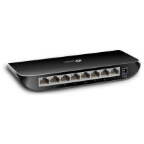 TP-Link Switch Desktop 8-porte Gigabit Unmanaged (8 porte RJ45 10/100/1000M), Interruttore