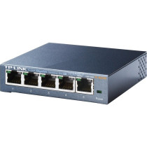 TP-Link TL-SG105 Non gestito Gigabit Ethernet (10/100/1000) Nero, Interruttore