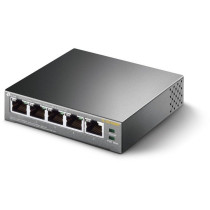 TP-Link TL-SG1005P Non gestito Gigabit Ethernet (10/100/1000) Supporto Power over Ethernet (PoE) Nero, Interruttore