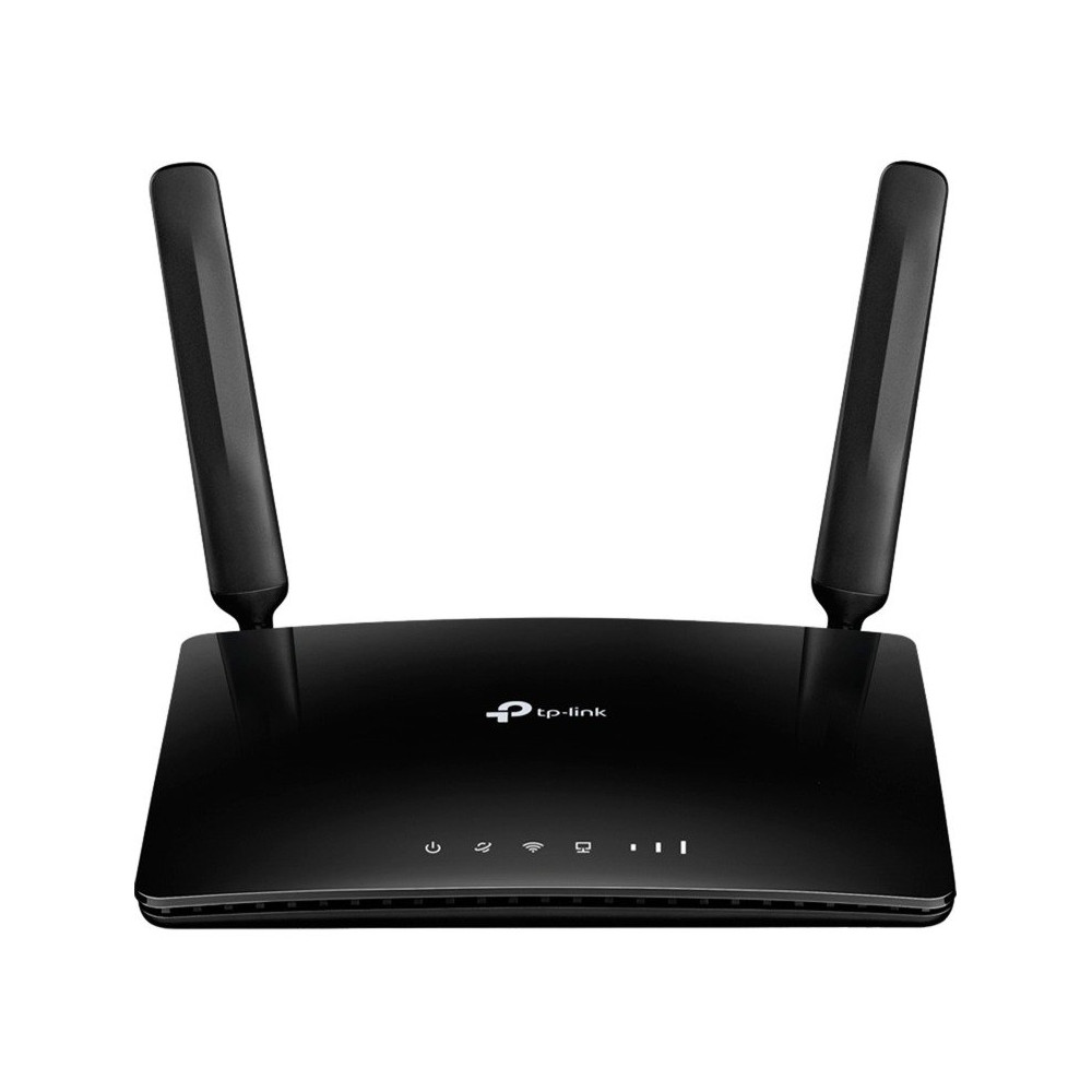 TP-Link TL-MR6400 router wireless Fast Ethernet Banda singola (2.4 GHz) 4G Nero, Router WIRELESS LTE
