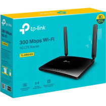 TP-Link TL-MR6400 router wireless Fast Ethernet Banda singola (2.4 GHz) 4G Nero, Router WIRELESS LTE