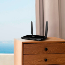 TP-Link TL-MR6400 router wireless Fast Ethernet Banda singola (2.4 GHz) 4G Nero, Router WIRELESS LTE