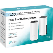 TP-Link Deco M4(2-pack) Dual-band (2.4 GHz/5 GHz) Wi-Fi 5 (802.11ac) Bianco Interno, Router di rete
