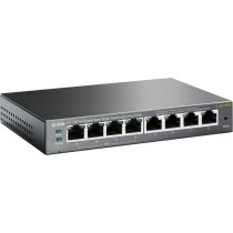 TP-Link TL-SG108PE Gestito L2 Gigabit Ethernet (10/100/1000) Supporto Power over Ethernet (PoE) Nero, Interruttore