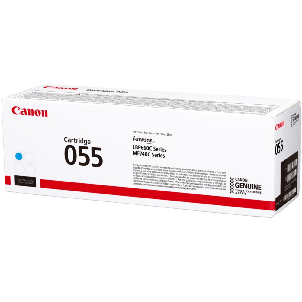Canon 055 cartuccia toner 1 pz Originale Ciano