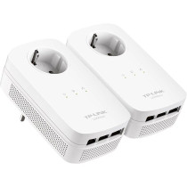 TP-Link TL-PA8030P KIT adattatore di rete PowerLine 1200 Mbit/s Collegamento ethernet LAN Bianco 2 pz, PowerLAN