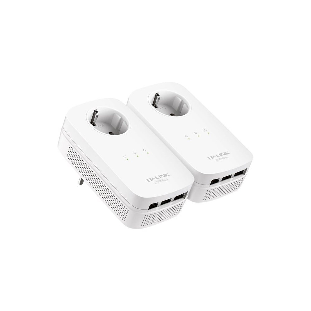 TP-Link TL-PA8030P KIT adattatore di rete PowerLine 1200 Mbit/s Collegamento ethernet LAN Bianco 2 pz, PowerLAN