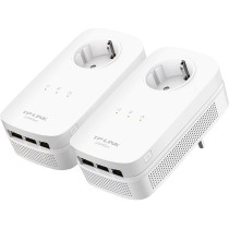 TP-Link TL-PA8030P KIT adattatore di rete PowerLine 1200 Mbit/s Collegamento ethernet LAN Bianco 2 pz, PowerLAN