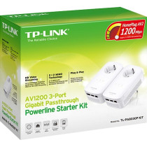 TP-Link TL-PA8030P KIT adattatore di rete PowerLine 1200 Mbit/s Collegamento ethernet LAN Bianco 2 pz, PowerLAN
