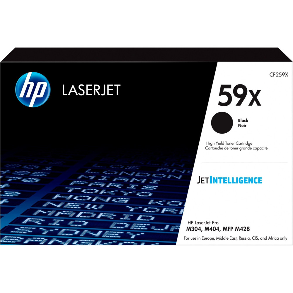 HP Cartuccia toner nero originale LaserJet 59X ad alta capacità