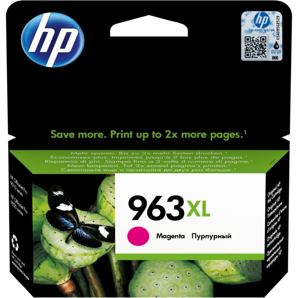 HP Cartuccia di inchiostro magenta originale 963XL ad alta capacità