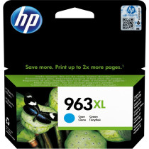 HP Cartuccia di inchiostro ciano originale 963XL ad alta capacità