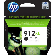 HP Cartuccia di inchiostro nero originale 912XL ad alta capacità
