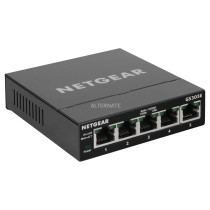Netgear GS305E Gestito Gigabit Ethernet (10/100/1000) Nero, Interruttore