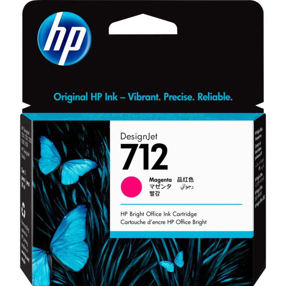 HP Cartuccia di inchiostro magenta originale DesignJet 712 da 29 ml