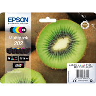 Epson Kiwi Multipack 5-colours 202 Claria Premium Ink, Inchiostro
