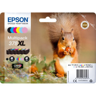 Epson Squirrel Multipack 6-colours 378XL Claria Photo HD Ink, Inchiostro